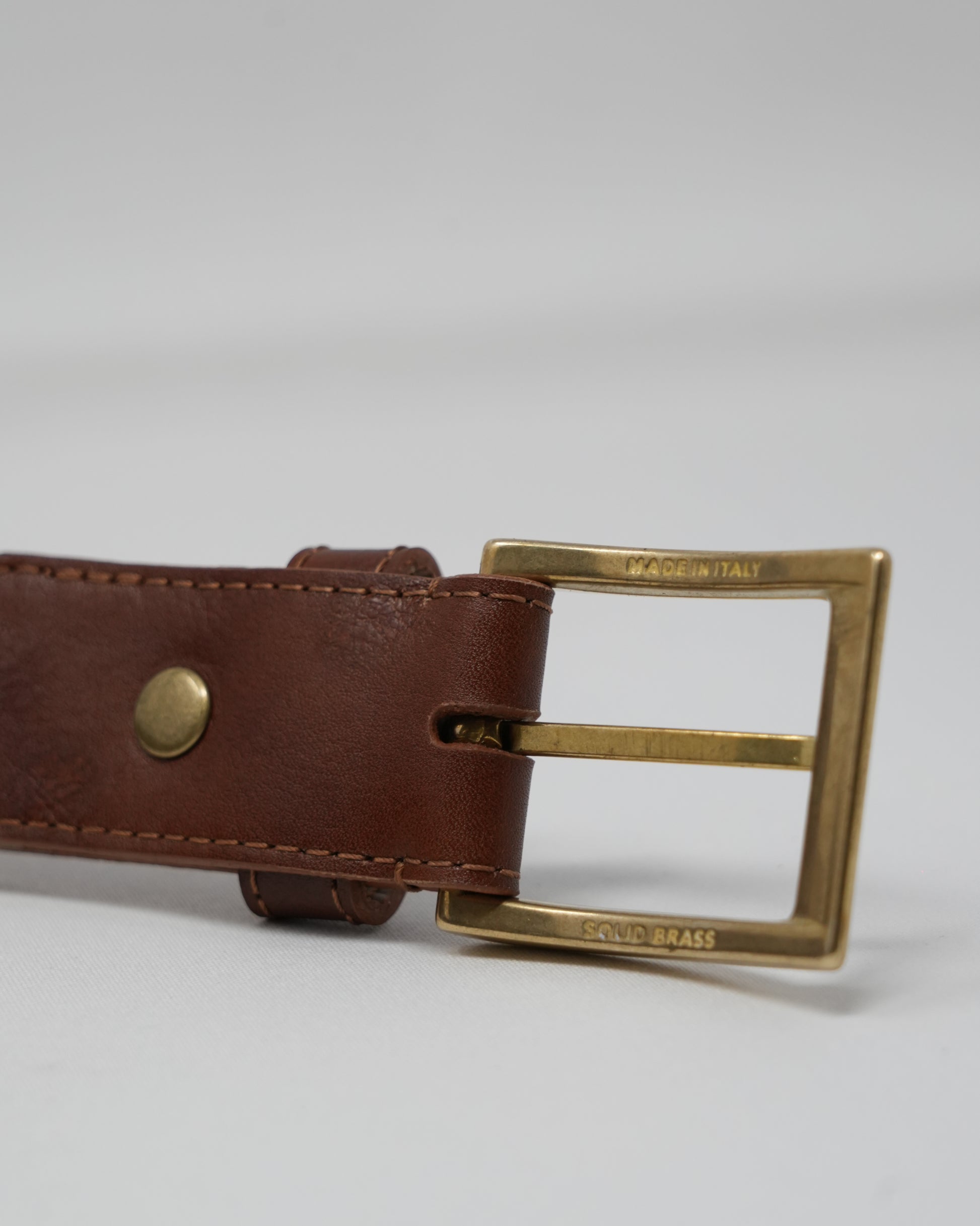 Cintura in pelle personalizzata 35mm