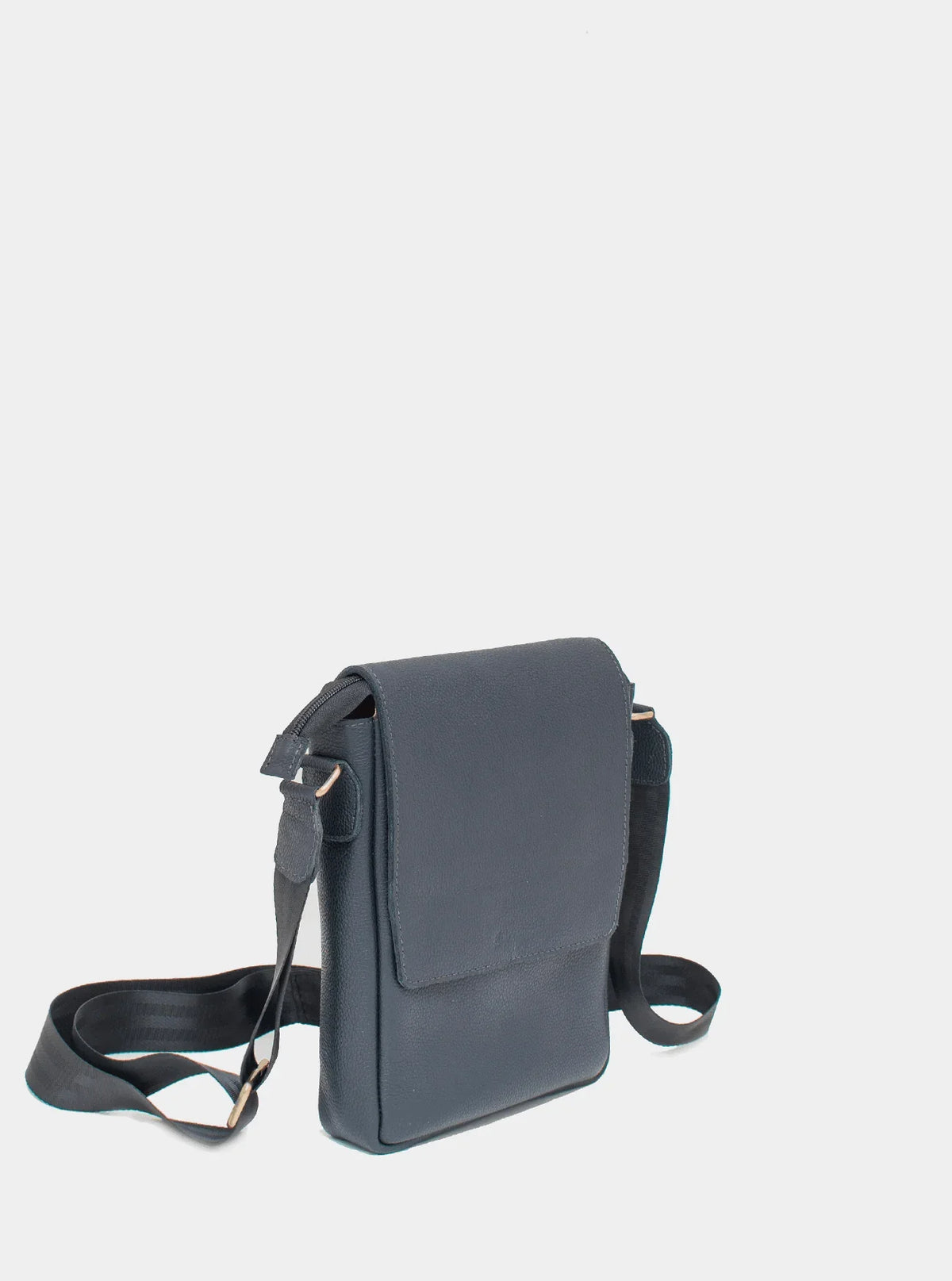 Borsa A Tracolla Medio In Pelle Martellata - ISPIRAZIONE pelleteria artiginale