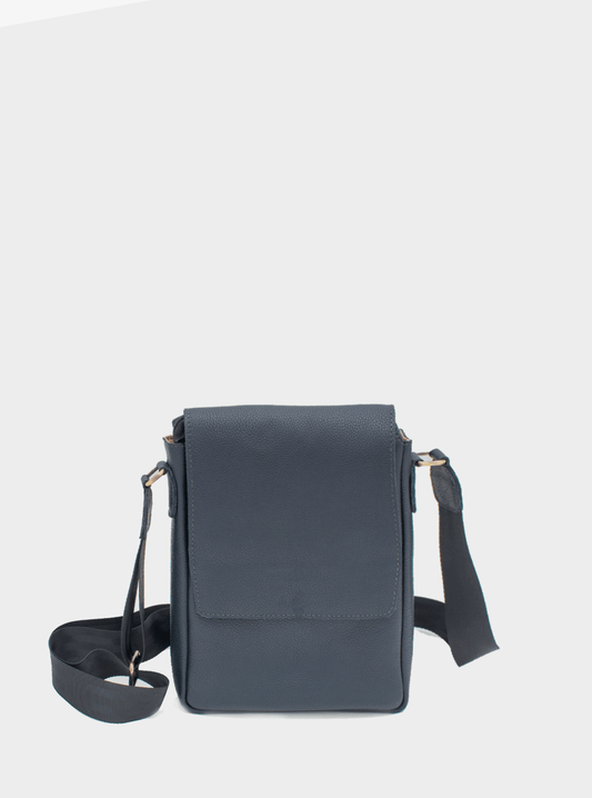 Borsa A Tracolla Medio In Pelle Martellata - ISPIRAZIONE pelleteria artiginale